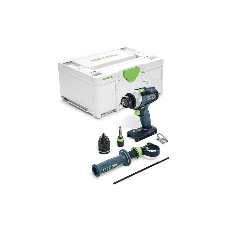 Perceuse-visseuse sans fil TDC 18/4 I-Basic QUADRIVE Festool