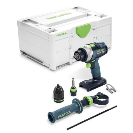 Perceuse-visseuse à percussion sans fil TPC 18/4 I-Basic QUADRIVE Festool