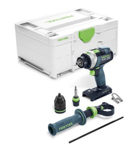 Perceuse-visseuse à percussion sans fil TPC 18/4 I-Basic QUADRIVE Festool