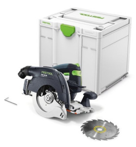 Scie circulaire à capot basculant sans fil HKC 55 EB-Basic Festool