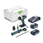 Perceuse-visseuse sans fil TDC 18/4 5,0/4,0 I-Plus QUADRIVE Festool