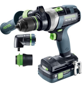 Perceuse-visseuse sans fil TDC 18/4 5,0/4,0 I-Set QUADRIVE Festool