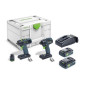 Set de vissage sans fil TID 18 HPC 4,0 I-Set T18 Festool