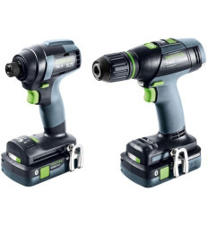 Set de vissage sans fil TID 18 HPC 4,0 I-Set T18 Festool