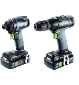 Set de vissage sans fil TID 18 HPC 4,0 I-Set T18 Festool