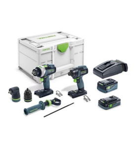 Set de vissage sans fil TID 18 5,0/4,0-Set TPC 18/4 Festool