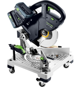 Scie à onglets sans fil SYMC 70 4,0 EBI-Plus SYMMETRIC Festool