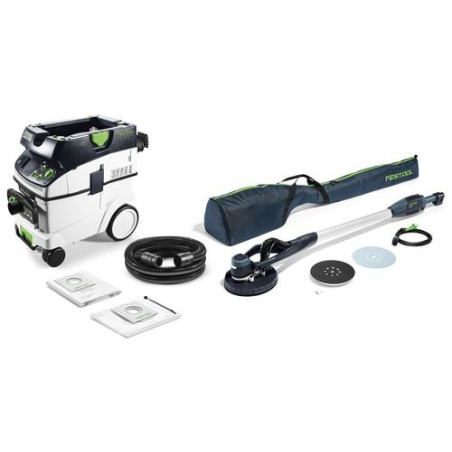 Kit ponceuse à bras et aspirateur LHS-E 225/CTM 36-Set PLANEX Festool