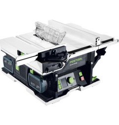 Scie circulaire sur table sans fil CSC SYS 50 EBI-Plus Festool