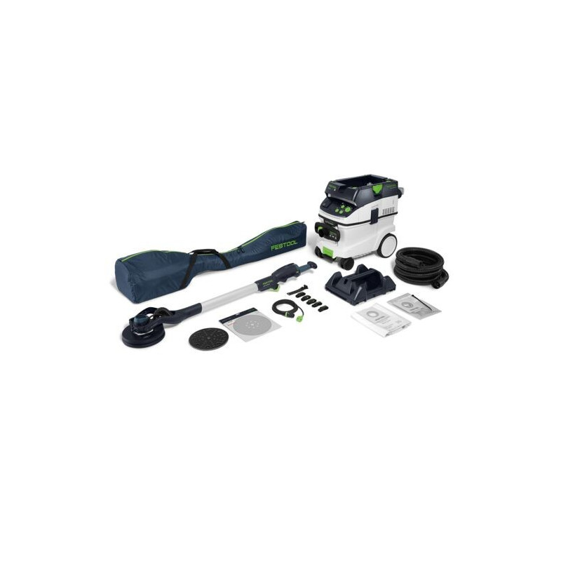 Kit ponceuse à bras et aspirateur LHS 2-M 225 EQ/CTM 36-Set PLANEX Festool