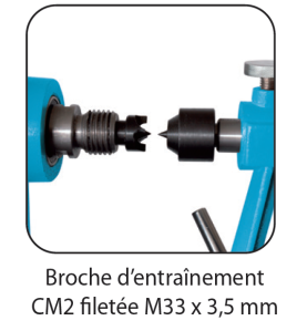 TOUR A BOIS EN 1100mm AV PIETEMENT EN FONTE TAB110