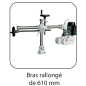 Entraineur Mono 3 Rouleaux D80Mm Bras De 610Mm  ref ENT032 Leman