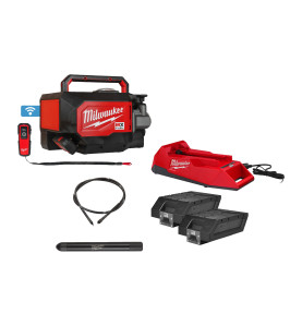 MXF CV BCKIT-602 - MX FUEL™ Aiguille vibrante compacte, 2 batteries 6Ah, tête 38mm, flexible de 2m