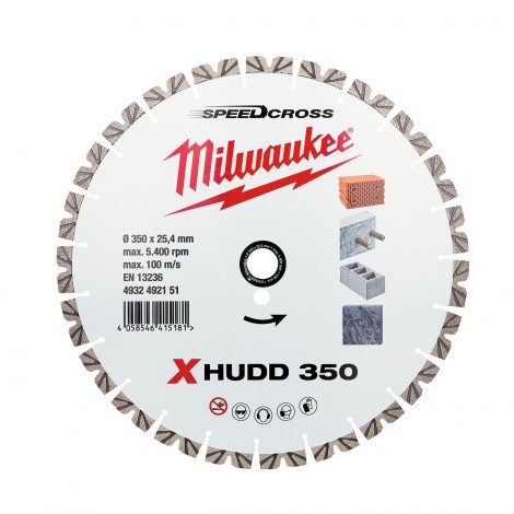 DISQUE SPEEDCROSS EXTREME HUDD 350MM