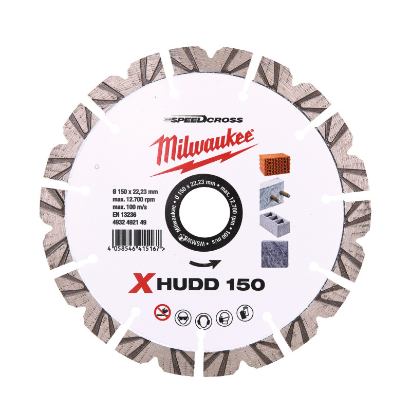 DISQUE SPEEDCROSS EXTREME HUDD 150MM