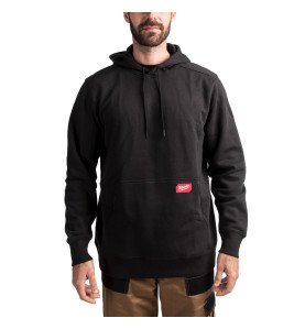 SWEAT MID  À CAPUCHE NOIR - TAILLE (M)