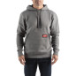 SWEAT MID  À CAPUCHE GRIS - TAILLE (M)