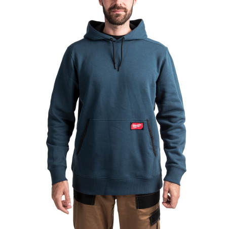 SWEAT MID  À CAPUCHE BLEU - TAILLE (XL)