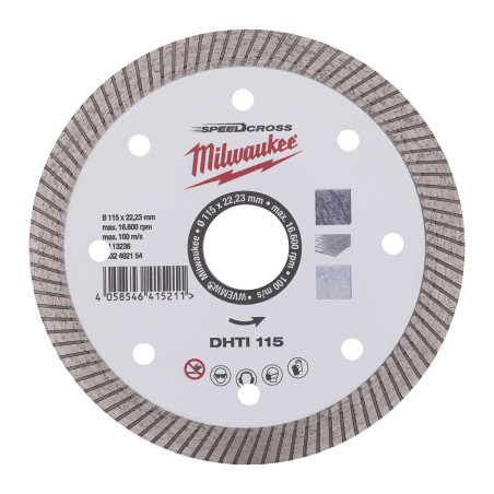 DISQUE SPEEDCROSS DHTI 115MM