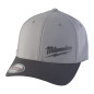 CASQUETTE BASEBALL PERF GRIS FONCE S/M