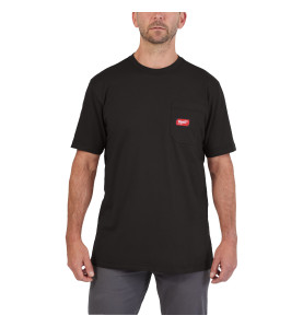 T-SHIRT TRAVAIL MANCHES-COURTES NOIR - TAILLE (XXL)