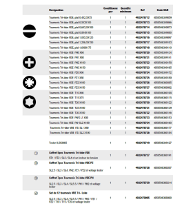 TOURNEVIS TRILOBE VDE, PLAT 1,6X8X175