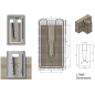 Lignatool - Composez votre gabarit pour usinage de queues d'aronde - Fraise incluse dans nos kits