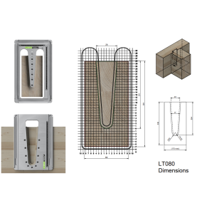 Lignatool - Composez votre gabarit pour usinage de queues d'aronde - Fraise incluse dans nos kits