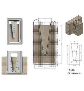 Lignatool - Composez votre gabarit pour usinage de queues d'aronde - Fraise incluse dans nos kits