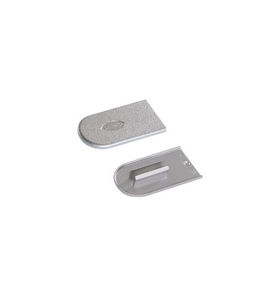 Capuchons de protection aspect métallisé argent-2000 pcs