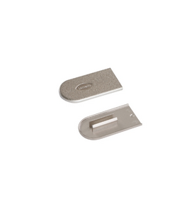 Capuchons de protection aspect métallisé nickel-2000 pcs