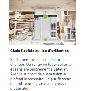 Purificateur d'air SYS-AIR M (Dispo Octobre 24)