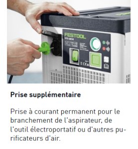 Purificateur d'air Festool SYS-AIR H (Dispo Octobre 24)