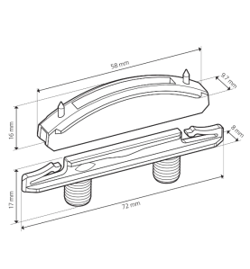 Divario p-18, 1000 paires