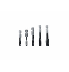 Set de tarauds VARIO pour trous débouchants rérérence 63110046010 Fein