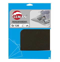 Vente de 4 FEUILLES PAPIER IMPERMEABLE 230X280 GR 180 Leman, numéro 7553 / mn_PI.01 à 3,74 €HT soit 4,49 €TTC. 