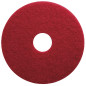 Disque Pad Fibre Polyester D.406 Rouge Lustrage  ref 5240605 Leman