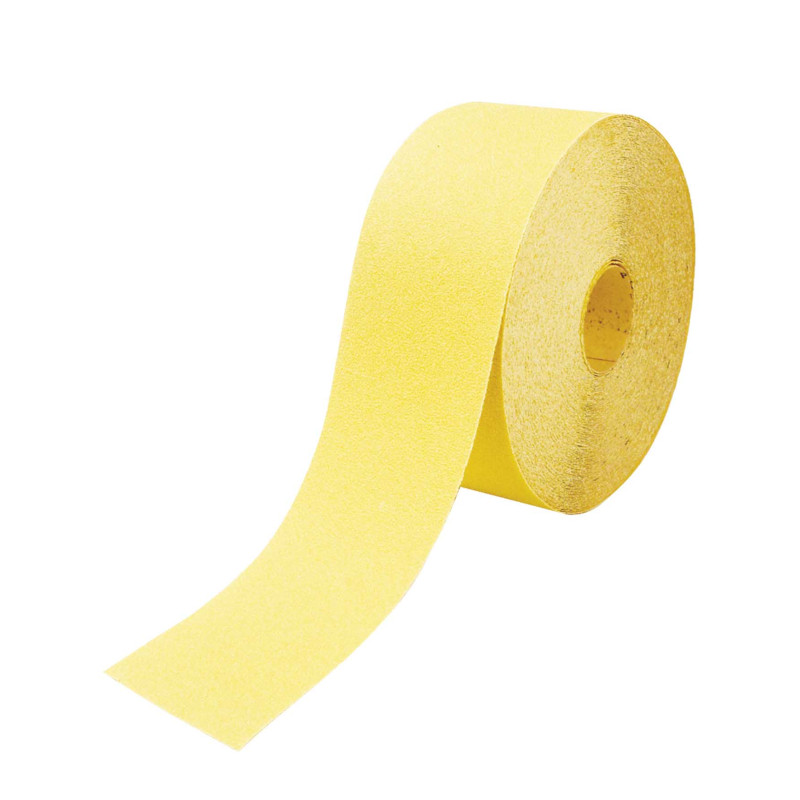 Rouleau Papier 115Mm X 25 Ml Gr 40 Corindon Jaune  ref 11625.040 Leman