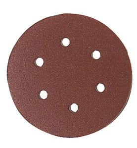 Vente de DISQUE VELCRO 6 TROUS D.150 GR 40 Leman, numéro 7904 / mn_150.06.040 à 0,83 €HT soit 0,99 €TTC. 