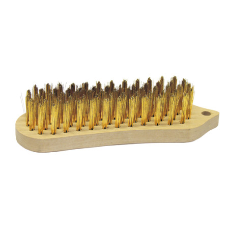 Vente de BROSSE MANUELLE FORME VIOLON 190X150x30 FIL LAITON droit Leman, numéro 9378 / mn_710.204 à 10,83 €HT soit 12,99 €TTC. 