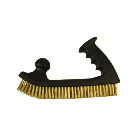 Vente de BROSSE MANUELLE FORME RABOT 255x35x17 FIL 0.30 acier laitonné ondulé Leman, numéro 9395 / mn_760.192 à 9,99 €HT soit 11