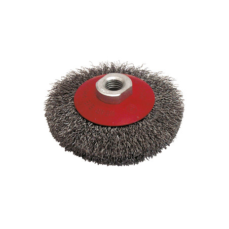 Brosse Cuvette D.115 M14 Fil 0.30 Acier Ondule  ref 520.115V Leman