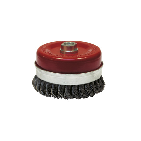 Vente de BROSSE CONIQUE D.65 M14 FIL 0.50 acier torsadé Leman, numéro 9416 / mn_530.065 à 15,83 €HT soit 18,99 €TTC. 