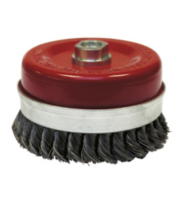 Vente de BROSSE CONIQUE D.80 M14 FIL 0.50 acier torsadé Leman, numéro 9418 / mn_530.080 à 21,66 €HT soit 25,99 €TTC. 