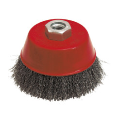 Vente de BROSSE CONIQUE D.60 M14 FIL 0.30 acier ondulé Leman, numéro 9424 / mn_540.060 à 8,33 €HT soit 9,99 €TTC. 