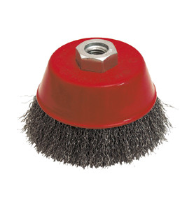 Vente de BROSSE CONIQUE D.60 M14 FIL 0.30 acier ondulé Leman, numéro 9424 / mn_540.060 à 8,33 €HT soit 9,99 €TTC. 