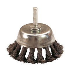 Vente de BROSSE CONIQUE D.70 / TIGE DE 6X30 FIL 0.50 acier torsadé Leman, numéro 9437 / mn_220.070 à 15,83 €HT soit 18,99 €TTC. 