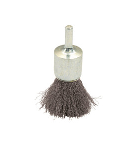 Vente de BROSSE PINCEAU D.24 / TIGE DE 6x17 FIL 0.30 acier ondulé Leman, numéro 9446 / mn_320.025A à 5,41 €HT soit 6,49 €TTC. 