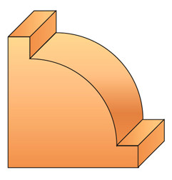 Vente de MECHE 1/4 de rond HM 2 plats D.22 R 5 queue 8 / guide à billes Leman, numéro 9867 / mn_4358.705.00 à 37,49 €HT soit 44,