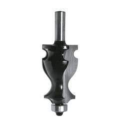 Vente de MECHE PROFIL HM pour moulures D.27 L.u.40 queue 8 / guide à billes Leman, numéro 9878 / mn_4378.700.00 à 64,58 €HT soit